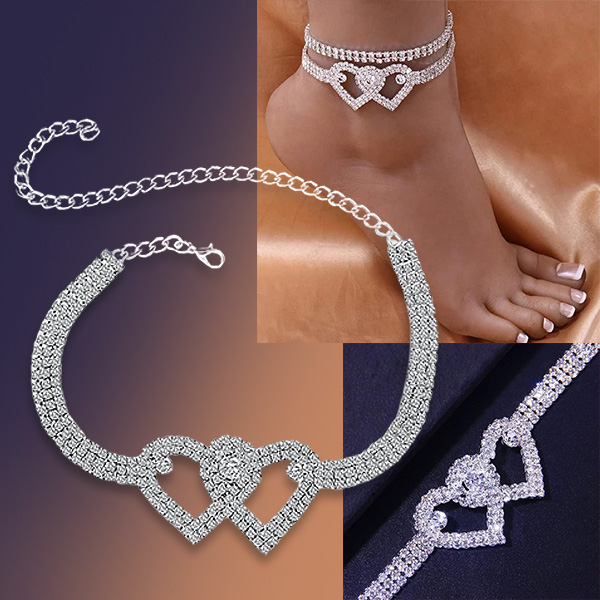 Дамска гривна за глезен | DIAMONDS