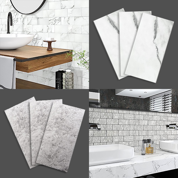 3D Самозалепващи се Плочки за Стена (10 бр.) | INSTATILE