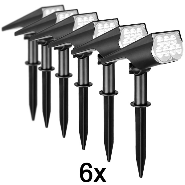 6x Външен слънчев прожектор | SPOTIKE